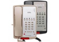 Scitec Aegis-5-08 Single Line Hotel Phone 5 Button Black 80502
